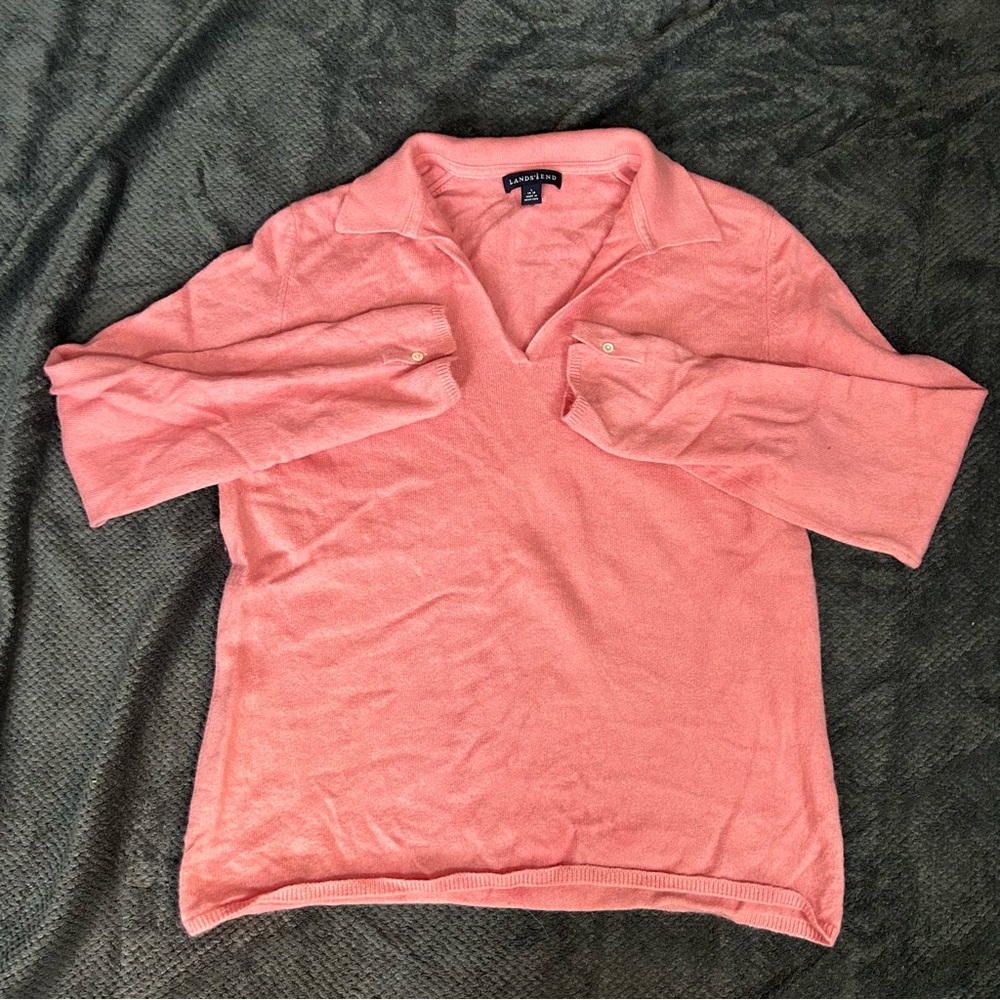 Pink Cashmere Sweater